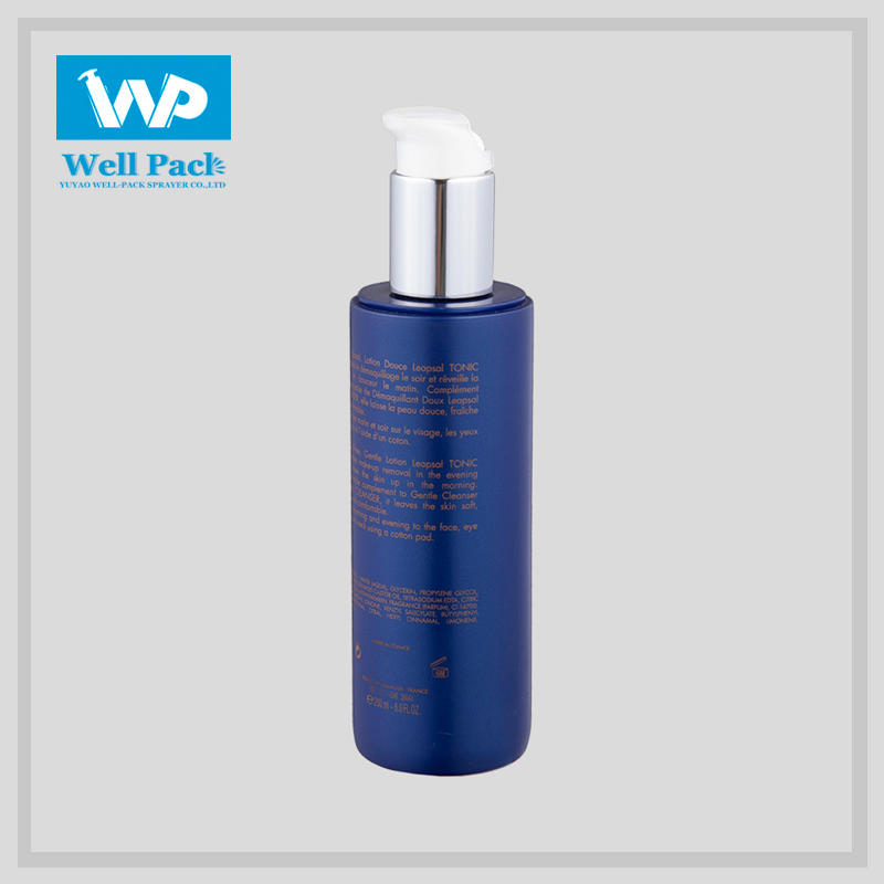 High quanlity standard 24/410 shiny Aluminum lotion pump treatment pump head cosmetic packaging