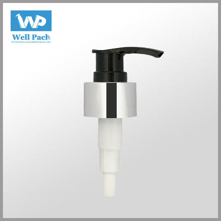 24/410 Screw up-down lock lotion pump with smooth closure for sanitizer serum
